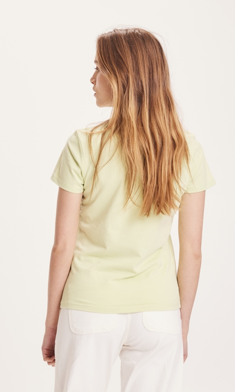 ROSA basic badge T Shirt - foam